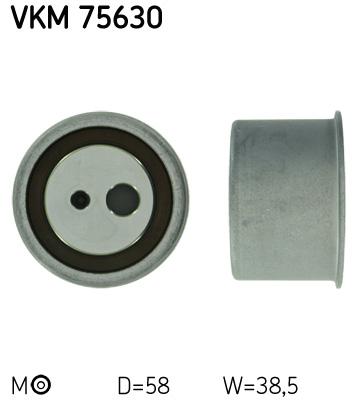 SKF 91939 VKM 75630 - Feszítő görgő fogasszíj-vezérműszíjhoz